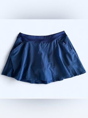 Under Armour Navy Active Drive Golf Skort Wide Waistband Tennis Activewear